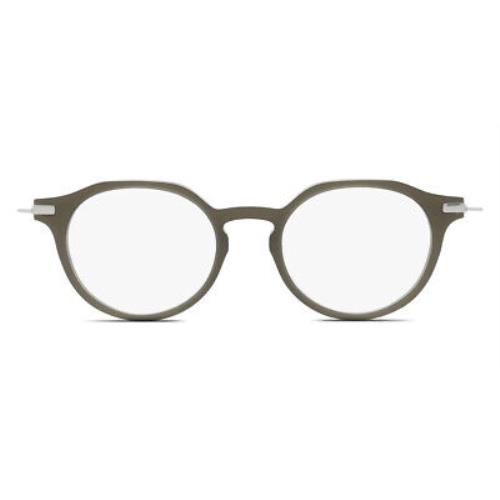 Prada PR 06YV Eyeglasses Men Opal Military Wayfarer 48mm