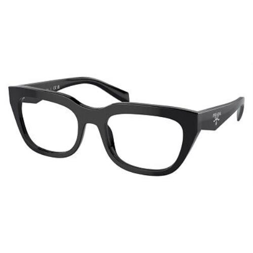 Prada PR Eyeglasses Women Black 52mm