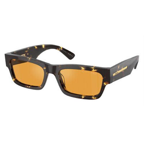 Prada PR Sunglasses Havana Black/yellow / Yellow Polarized