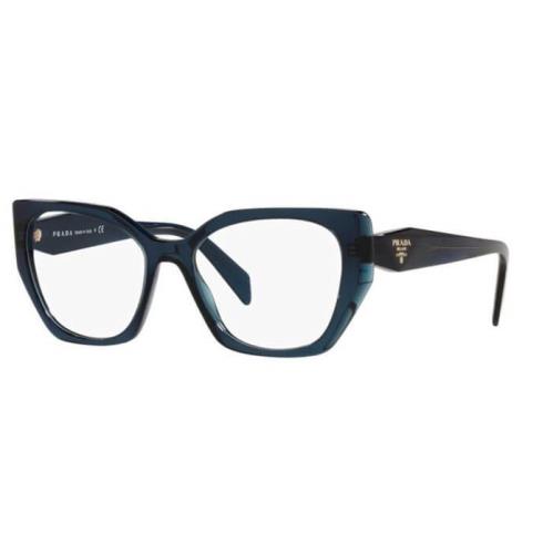 Prada Eyeglasses PR18WV 08Q1O1 Blue 54mm Eyeglasses Optical Frame