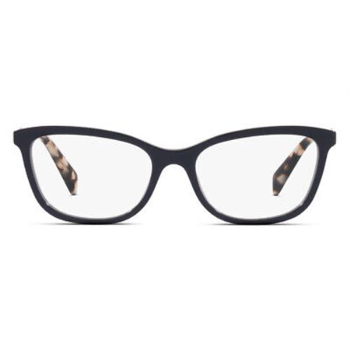Prada 0PR 02YV Eyeglasses Women Gray Butterfly 52mm