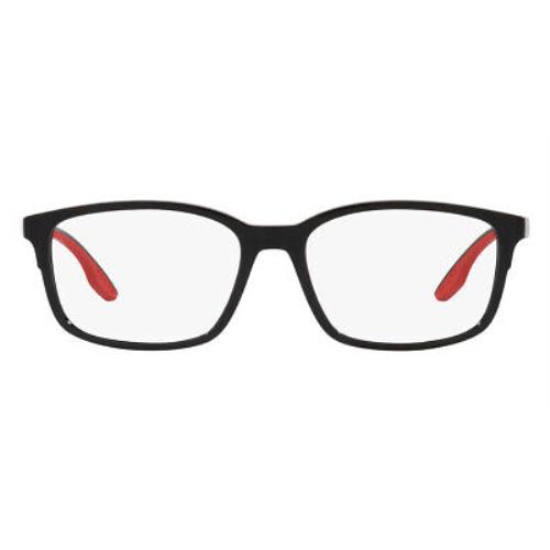 Prada PS 01PV Eyeglasses Men Black Square 54mm