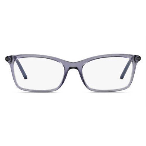Prada PR 16WV Eyeglasses RX Women Blue Rectangle 54mm