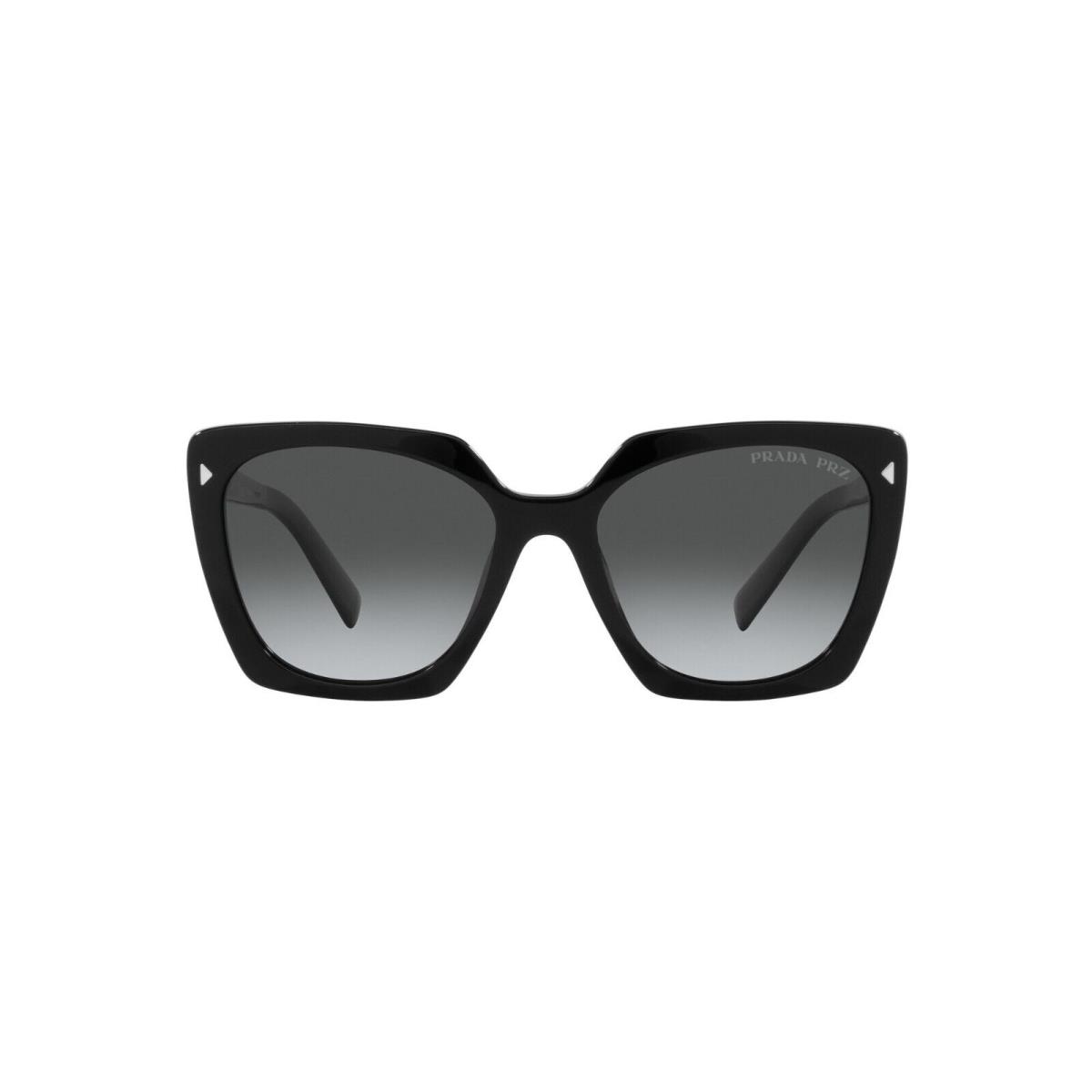 Prada PR 23ZS Black/grey Shaded Polarized 1AB-5W1 Sunglasses