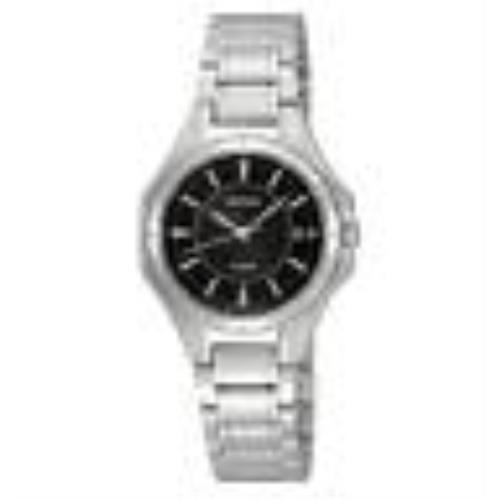 Seiko Women`s Black Dial Dress Watch SXDE13