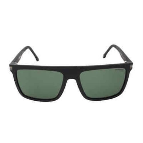Carrera Polarized Green Browline Unisex Sunglasses Carrera 1048/S 0003/UC 58