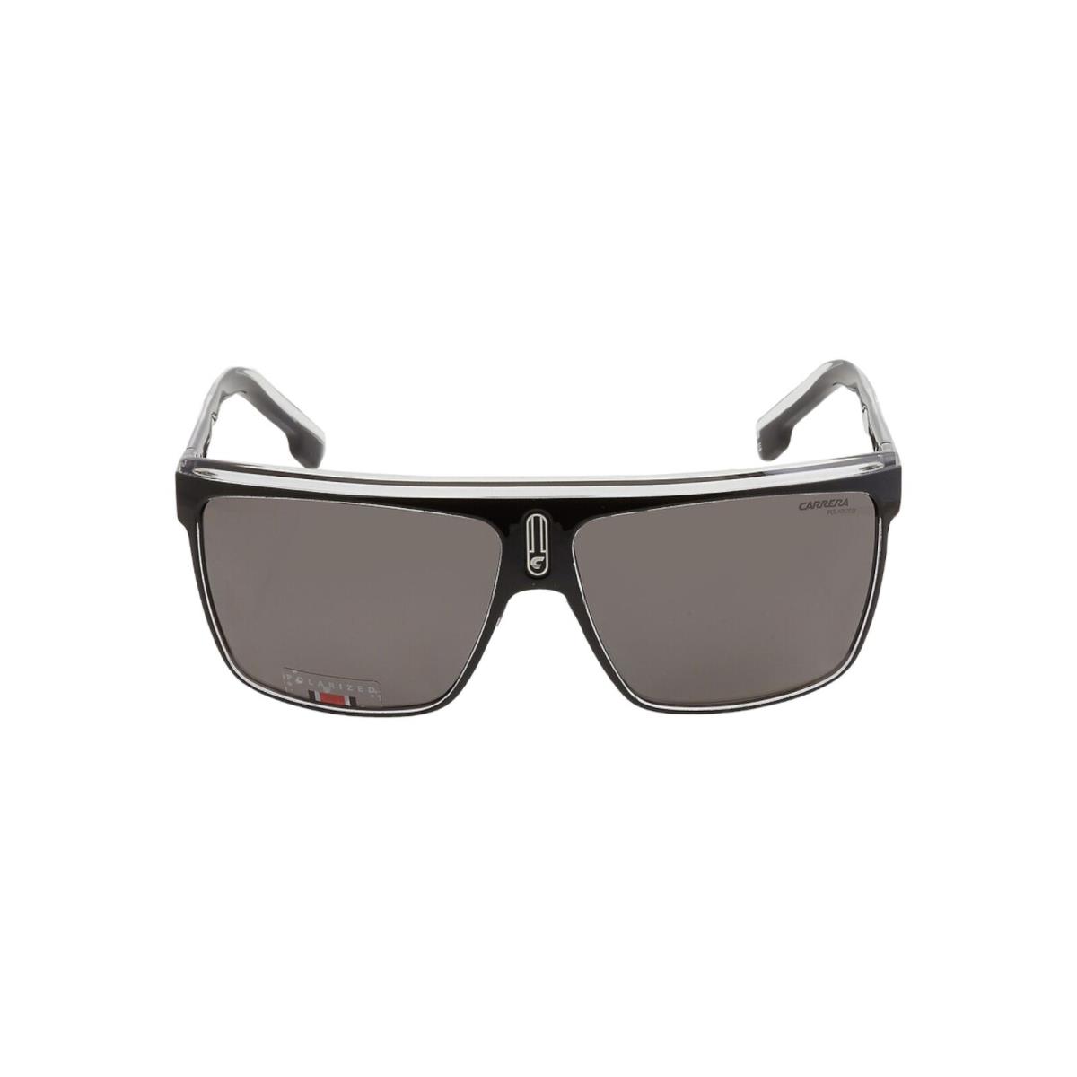 Carrera 22/N Men`s Black Polarized Grey Browline 63-12-130 Sunglasses