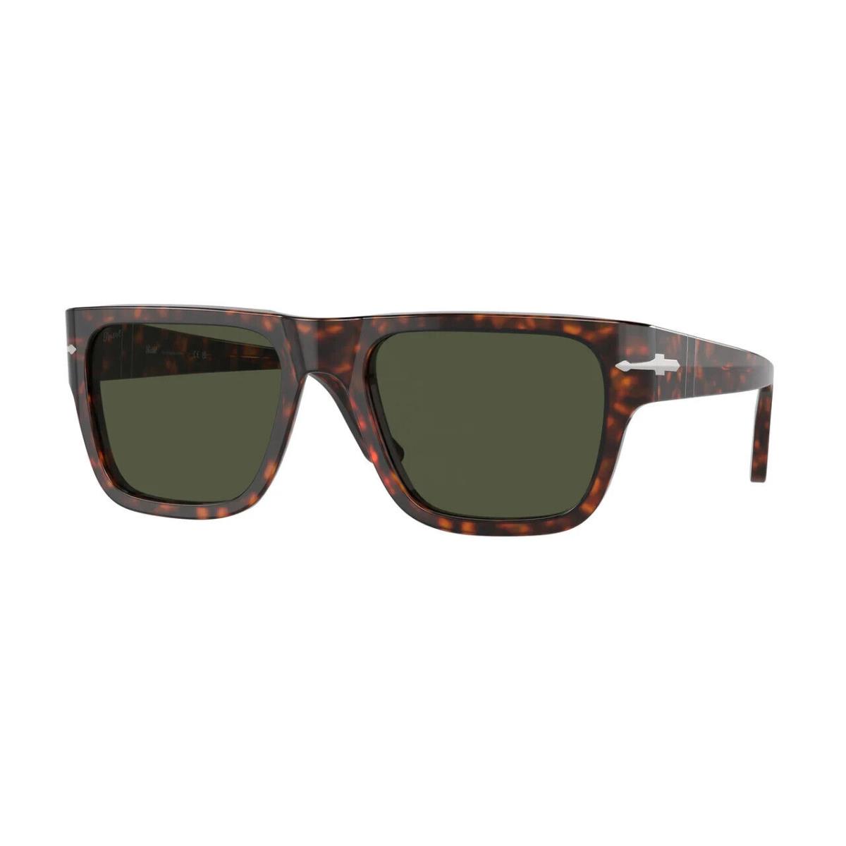 Persol PO3348S 24/31 57MM Havana/green Lens