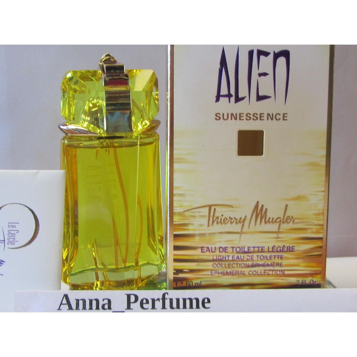 Alien Sun Essence Thierry Mugler Perfume Women 2.oz/60 Eau de Toilette Legere Sp