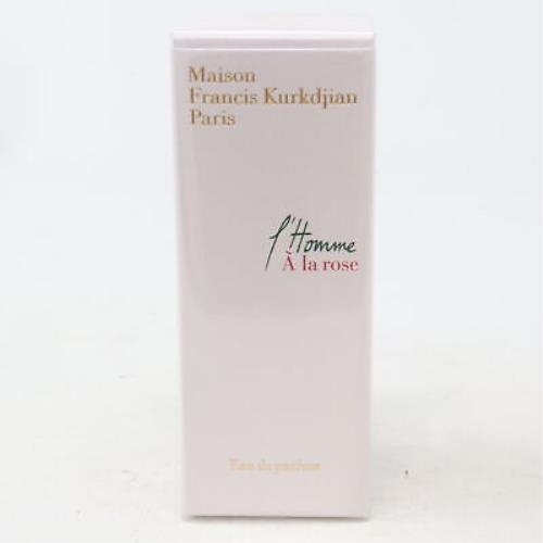 L`homme A La Rose by Maison Francis Kurkdjian Eau De Parfum 1.2oz Spray