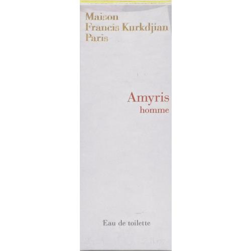 Maison Francis Kurkdjian Amyris Homme Eau DE Tiolette Spray Men 1.2 Oz / 30 ml