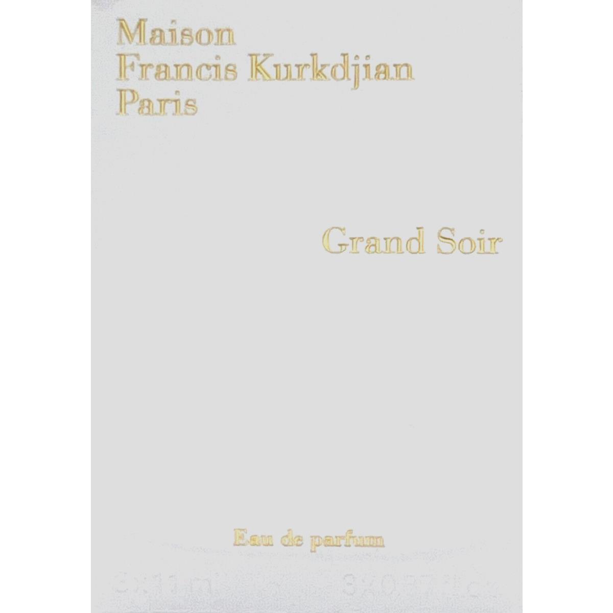 Maison Francis Kurkdjian Grand Soir Eau DE Parfum Spray 3 x 0.37 oz Travel Set