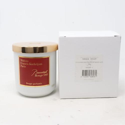 Maison Francis Kurkdjian Baccarat Rouge 540 Scented Candle 9.8oz Tester with