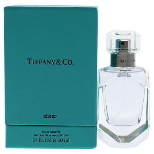Sheer by Tiffany and Co. For Women - 1.7 oz Edt Spray