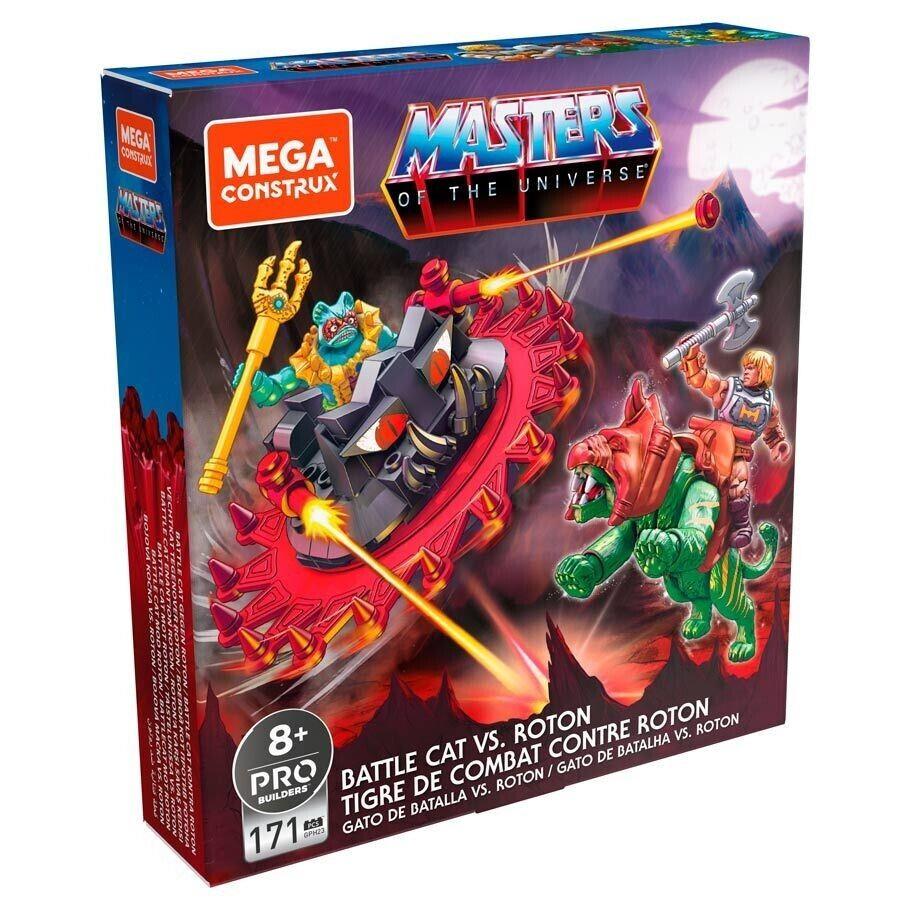 Mega Construx Masters of The Universe: Battle Cat vs Roton Building Block Set