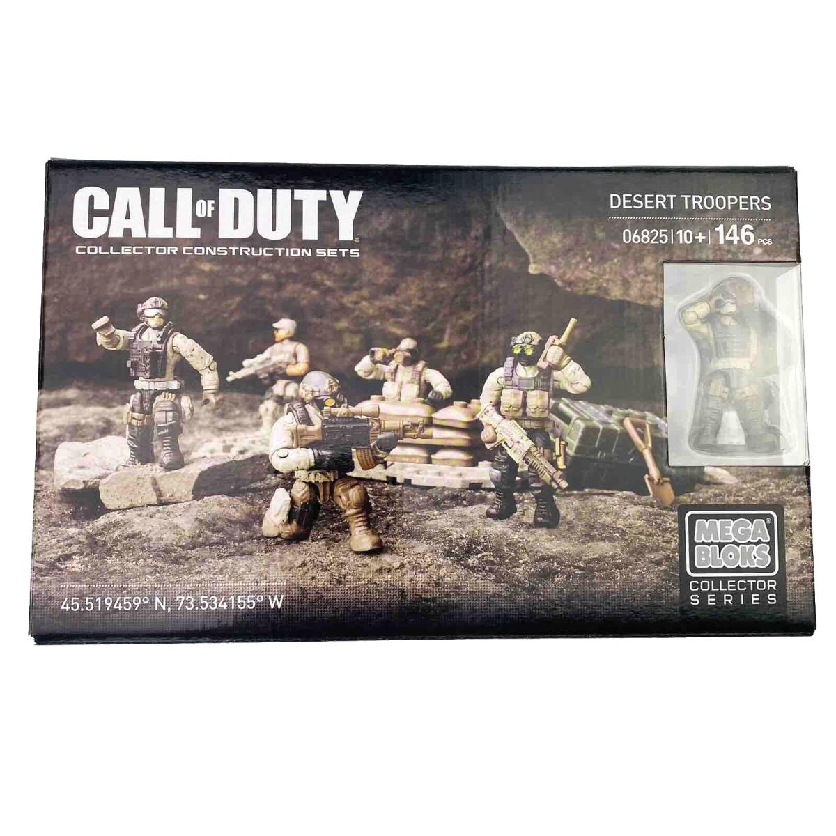Mega Bloks Call of Duty Desert Troopers 06825 Construction Set