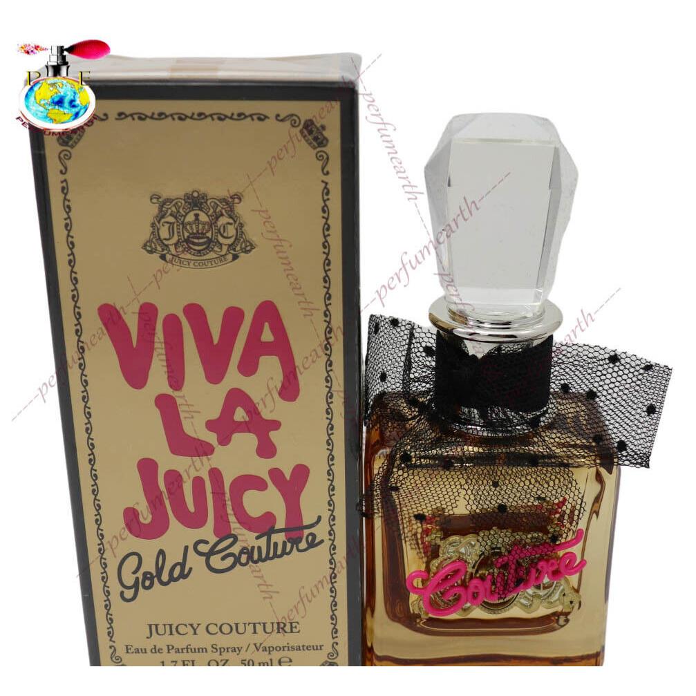Viva La Juicy Gold Couture By Juicy Couture 3.4/3.3 oz Eau de Parfum Spray