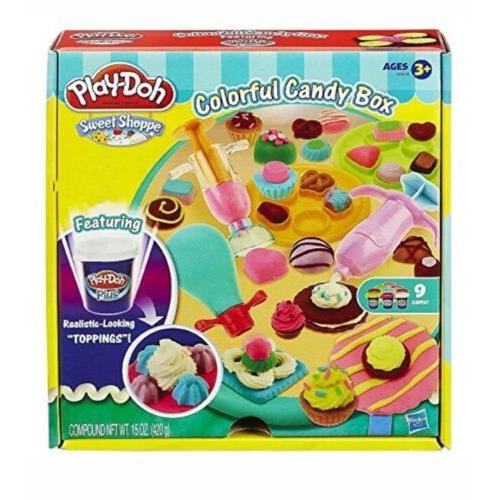 Play-doh Sweet Shoppe Colorful Candy Box Playset Pretend Cooking Plasticina