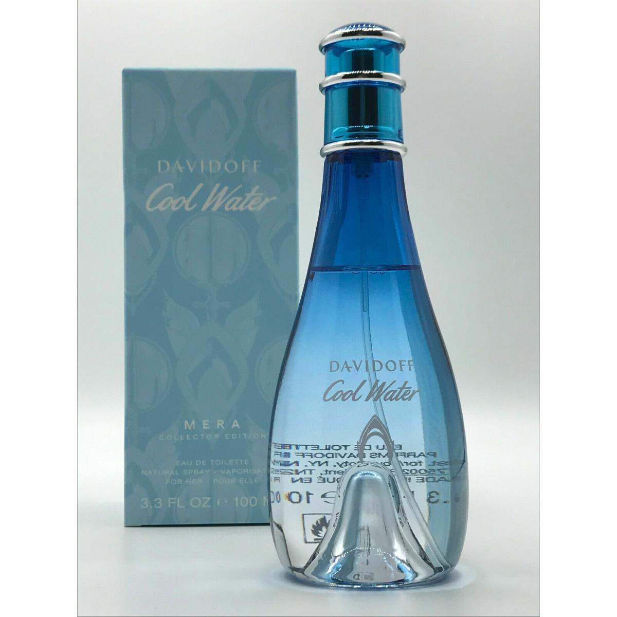 Davidoff Cool Water Mera Collector Edition Women Perfume Edt Spray 3.4 oz