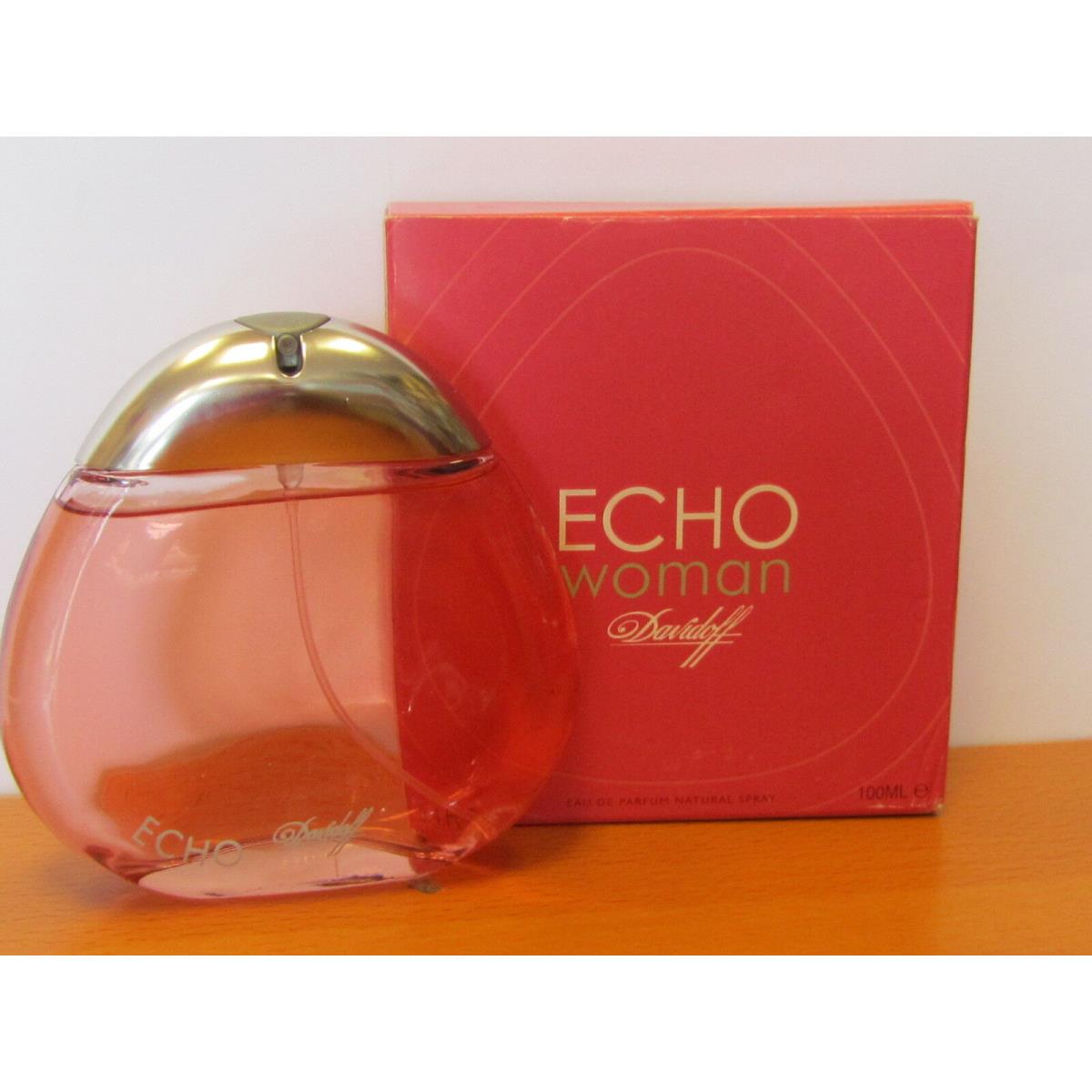 Echo By Davidoff Perfume Women 3.4oz/100 ml Eau De Parfum Spray Sealed