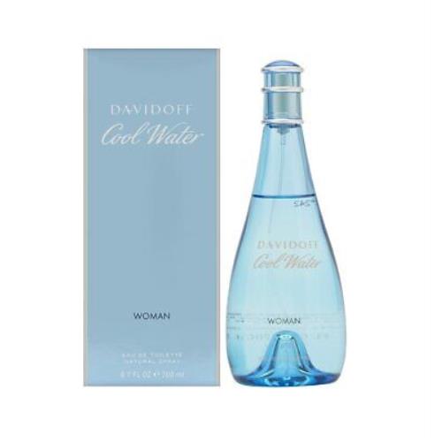 Davidoff Cool Water Woman 6.7 oz Edt Spray Womens Perfume 200 ml
