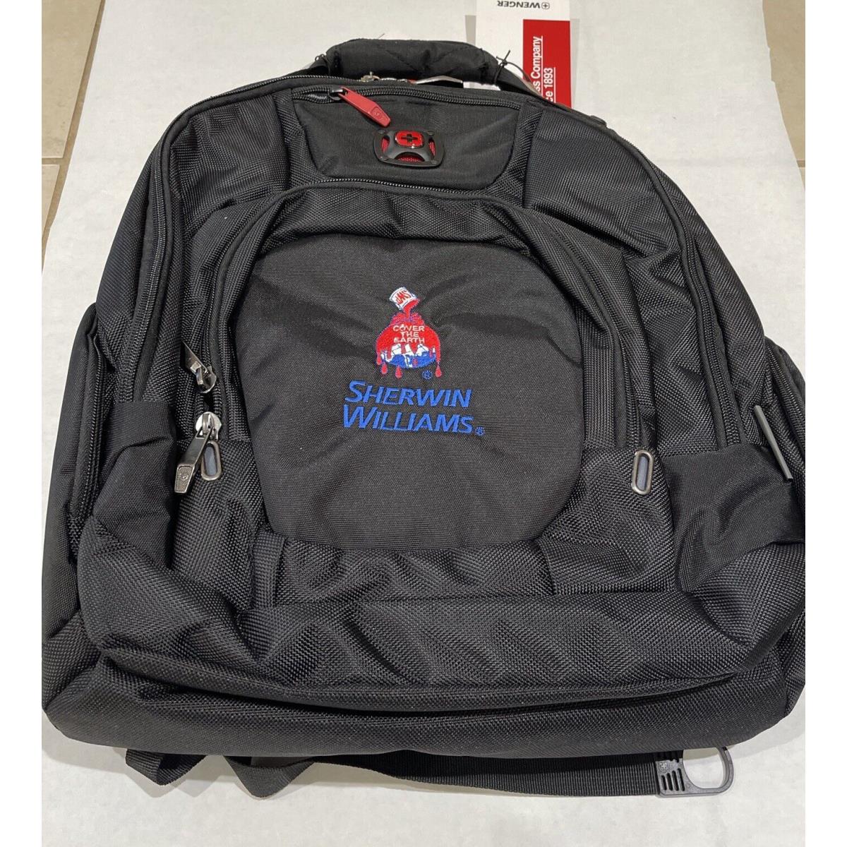 Swiss Wenger Digitize 16 Deluxe Laptop Backpack Tablet Pocket Sherwin Williams