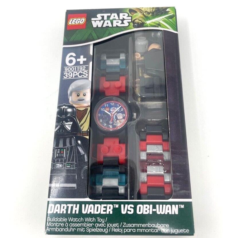 Lego Star Wars Darth Vader vs Obi-wan Watch with Minifigs 9001192