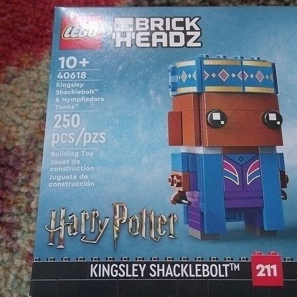 Lego 40618 Brickheadz Kingsley Shacklebolt Nymphadora Tonks Figures