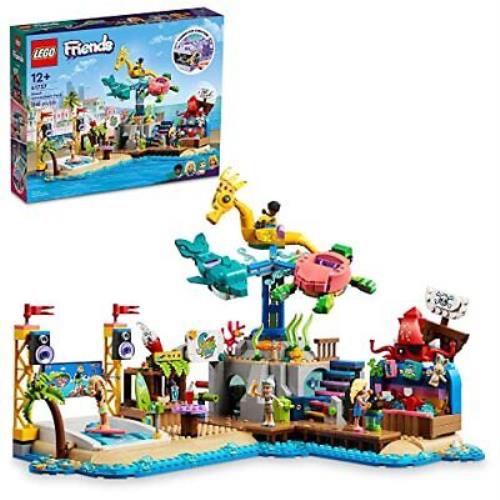 Lego Friends Beach Amusement Park 41737 Building Toy Set Ages 12+