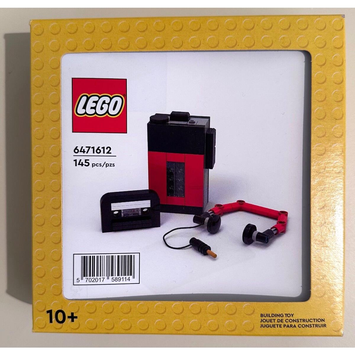 Lego 6471612 Cassette Tape Player Building Kit Toy 145 Pieces 10+