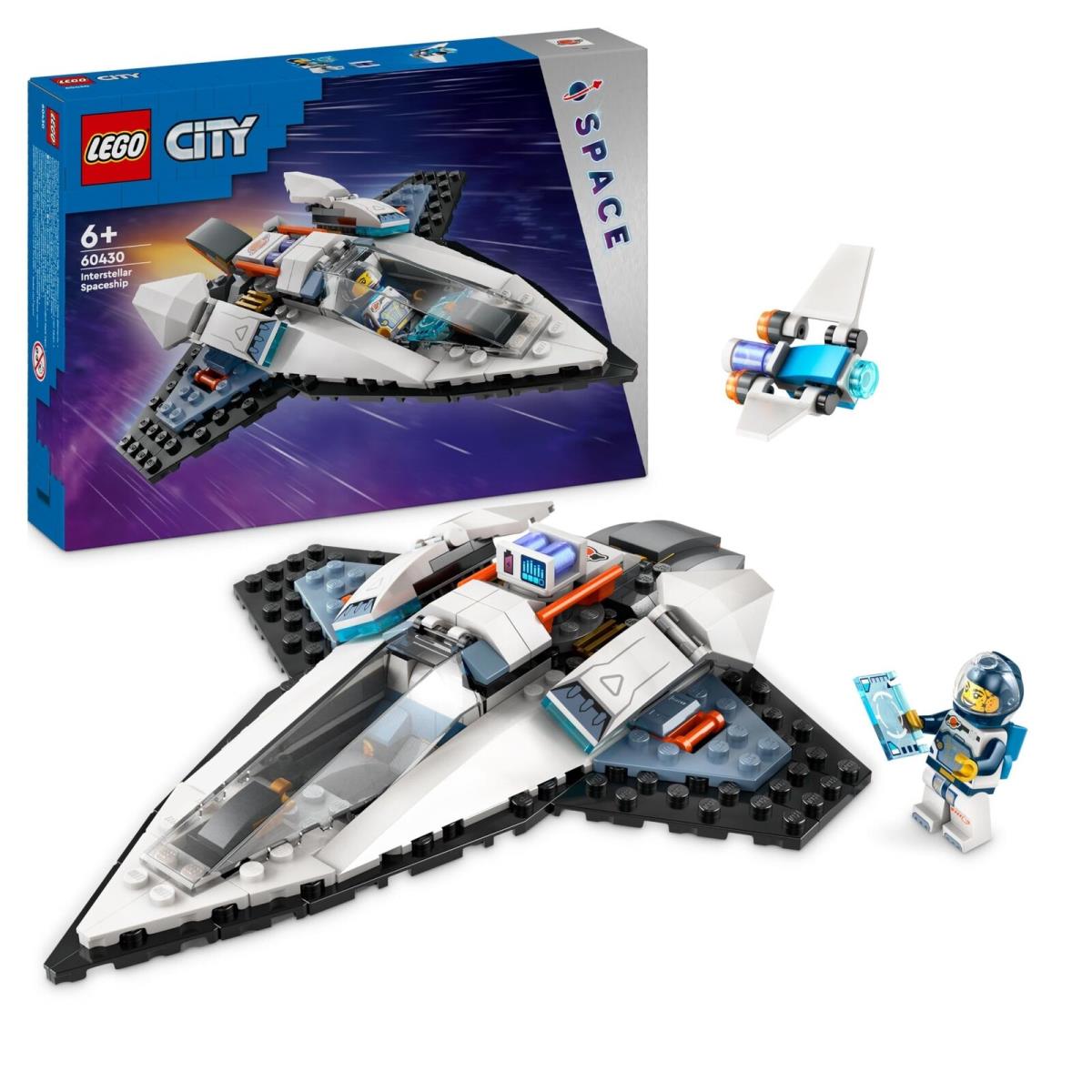 Lego City Interstellar Spaceship Toy Set Outer Space Building Toys For 6 Plus Y