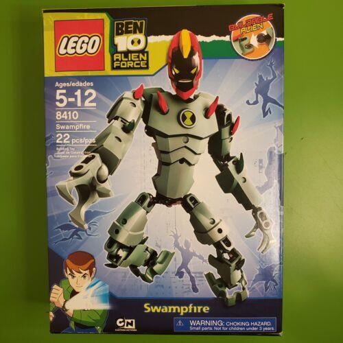 Lego Ben 10: Alien Force: Swampfire 8410 Box Cartoon Network 2010