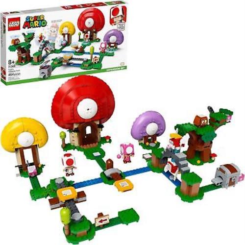 Lego Super Mario Toad`s Treasure Hung 71368 Expansion Set Building Toy