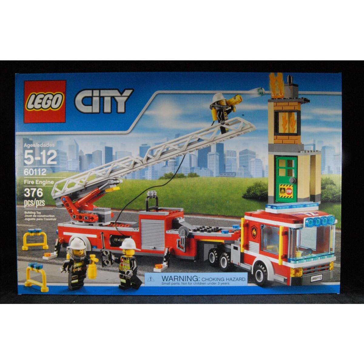 Lego City Fire Engine 60112 Retired Rare