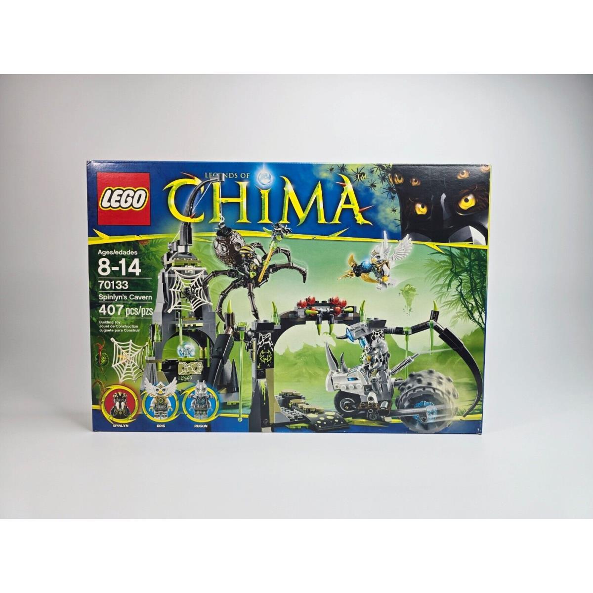 Lego 70133 Spinlyn`s Cavern 2014 Retired Legends of Chima