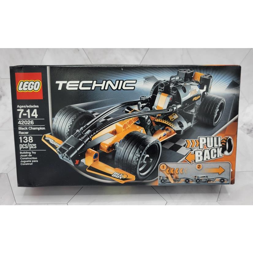 Lego 42026 Technic Black Champion Racer - 138 PC - From Non Smoking Home