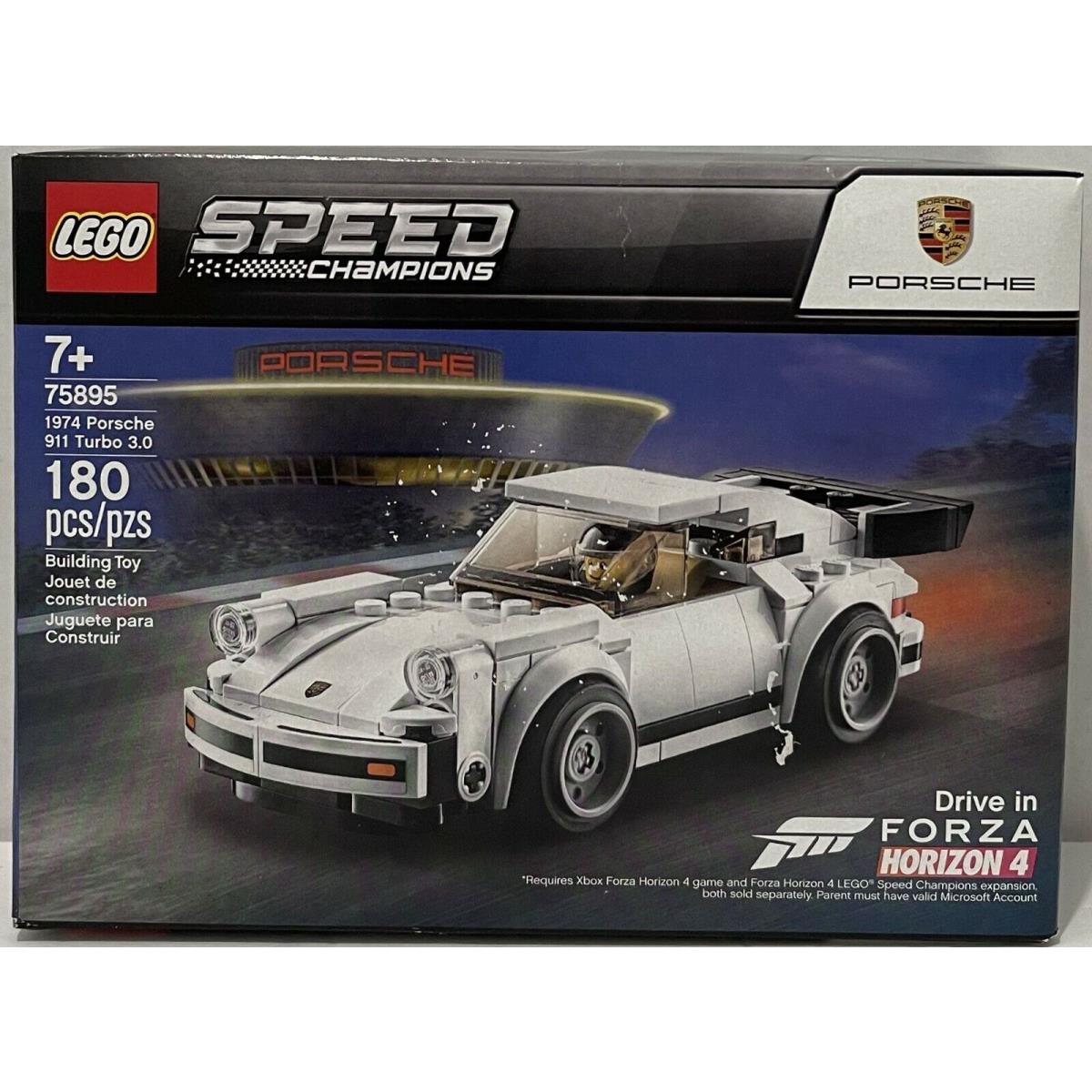 Lego Speed Champions 1974 Porsche 911 Turbo 3.0 75895 Building Kit 7+ Retired