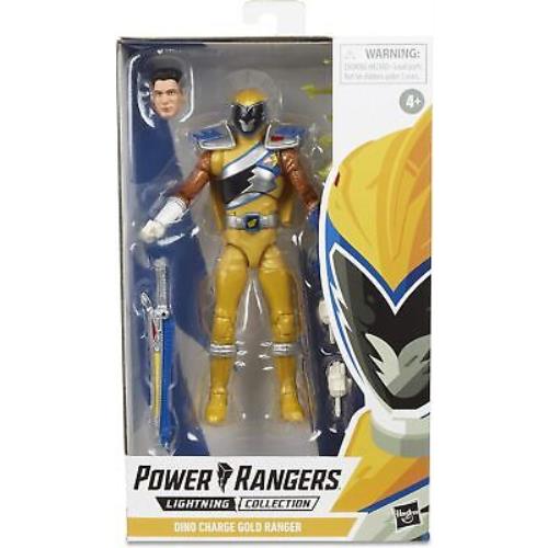 Power Rangers Lightning Collection 6 Dino Charge Gold Ranger Collectible