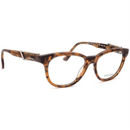 Diesel Eyeglasses DL 5112 Col. 055 Light Havana Brown B-shape Frame 52 16 145