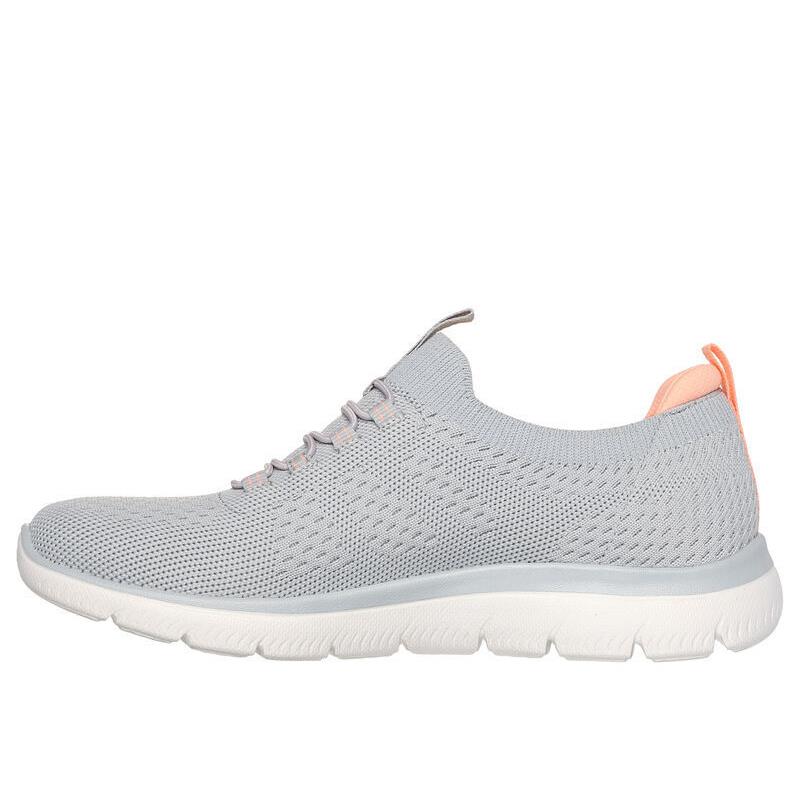 Womens Skechers Summits-top Player Gray Multi Mesh Shoes - Gray