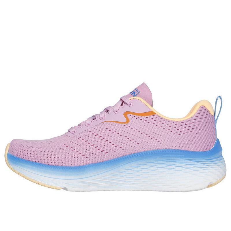 Womens Skechers Max Cushioning Elite 2.0-UNBREAKABLE Pink Blue Mesh Shoes - Pink