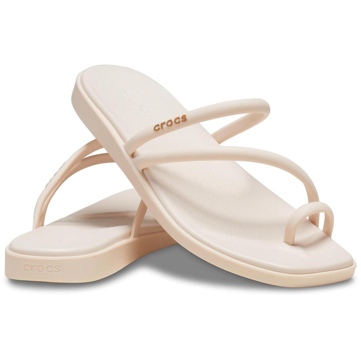 Woman`s Sandals Crocs Miami Toe Loop Sandal Dew