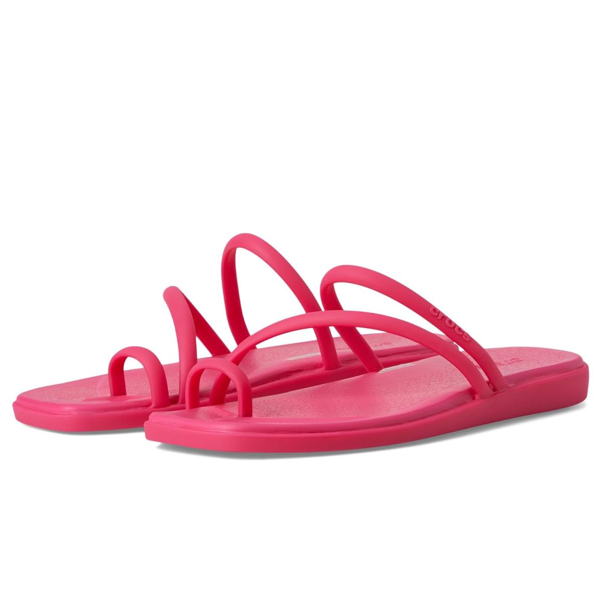 Woman`s Sandals Crocs Miami Toe Loop Sandal Dragon Fruit
