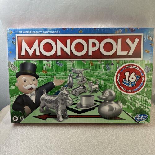 Hasbro Monolpy Board Game Classic Edition 16 Chest Cards Voted For
