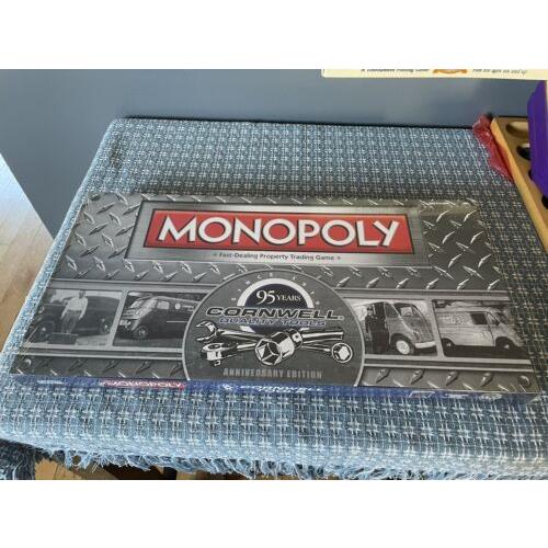 Monopoly Cornwell Tools 95th Anniversary Special Edition Board Game Mib
