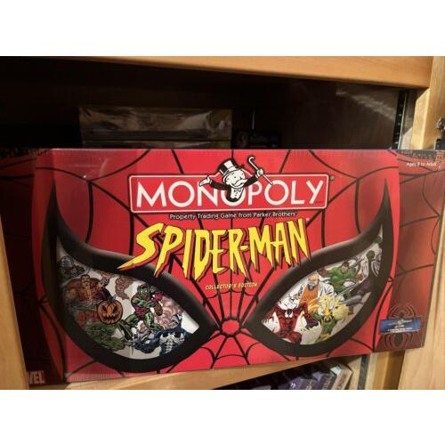 Monopoly Spider-man Collector S Edition Board Game 2002 Marvel Hasbro