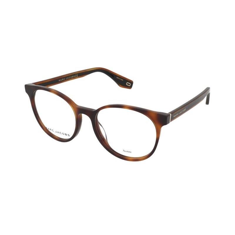 Marc Jacobs 283 086 Round Havana Eyeglasses