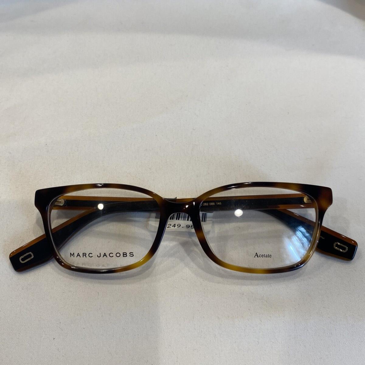 Marc Jacobs 282 086 Dark Havana Women`s Eyeglasses Frames 52 16-145