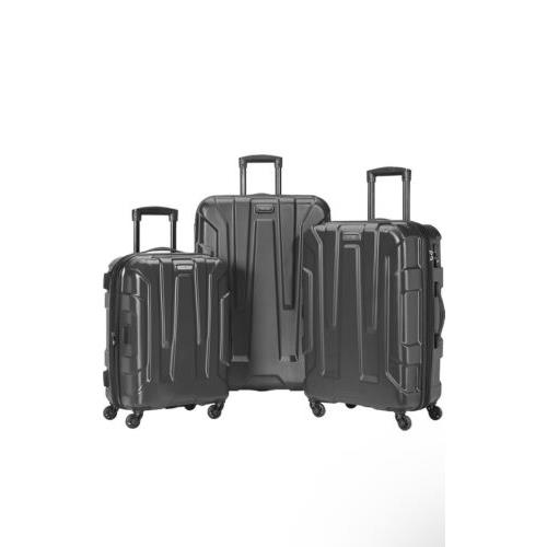 Samsonite Centric Hardside Expandable Luggage with Spinner Wheels Black 3PC