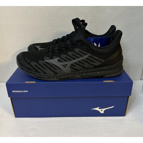 Mizuno Men`s TC-01 Cross Trainer Black Gray 12.5 US